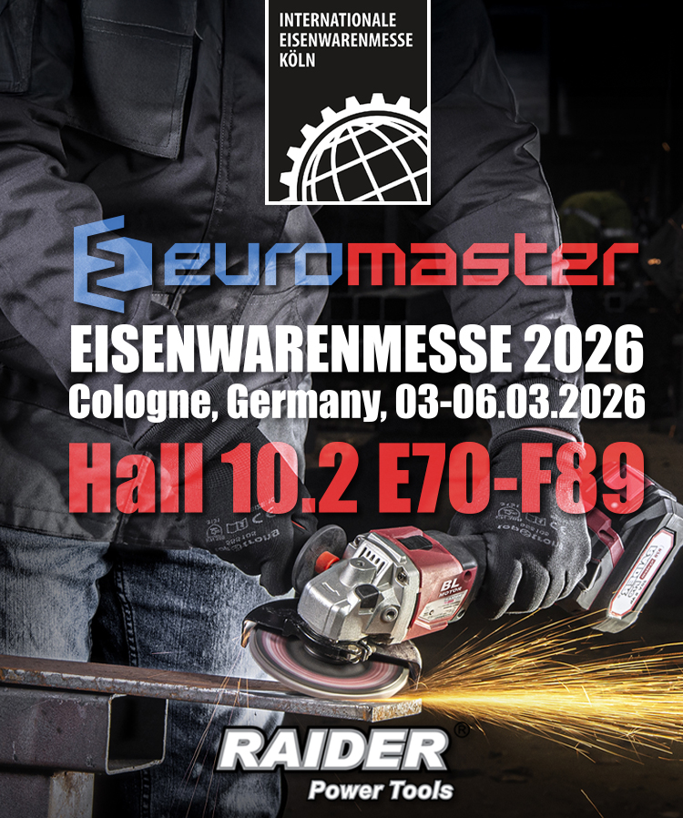 Евромастер на най-голямото световно изложение - Hardware Fare Cologne 2026