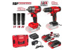 R20 Drill & Brushl. Wrench 320Nm 2x2Ah Case RDP-PCD20&PBIW20 thumbnail