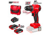 R20 Brushless Drill 2speed 10mm 50Nm 2x2Ah Case RDP-PBD20 thumbnail