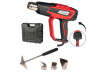 Heat Gun 2000W 2 stages t&deg; adj. 5 accessories case RD-HG27 thumbnail
