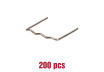 Staples "W" 0,8mm for Hot Stapler Plastic Welding 200 pcs. thumbnail