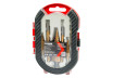 Set 6 buc. burghie &icirc;n trepte și freze &Oslash;3/6/8 mm TIN thumbnail