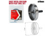 Sheet Metal Holesaw &Oslash;70mm with Pilot HSS Drill Bit thumbnail