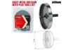 Sheet Metal Holesaw &Oslash;90mm with Pilot HSS Drill Bit thumbnail