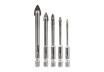 Glass and Tile Drill Bits 5pcs. &Oslash;3, 4, 6, 8 and 10mm Set thumbnail