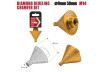 Diamond Beveling Chamfer Bit &Oslash;9 x 50mmxM14 thumbnail