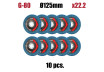 Disc oala pentru slefuit zirconiu 125 mm G-80 thumbnail