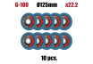 Disc oala pentru slefuit zirconiu 125 mm G-100 thumbnail