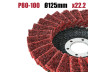 BBL Non-woven Flap Disc 125mm medium Red thumbnail