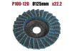 BBL Non-woven Flap Disc 125mm fine Blue thumbnail