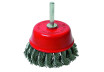 Twist Knot Wire Cup Brush &oslash;75mm (3") with Shank thumbnail