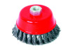 Perie sarma rotativa cu toroane, clopot 100mm thumbnail