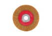 Wire wheel brush brassed &oslash;150mm for bench grinder thumbnail