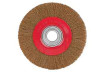 Wire wheel brush brassed ø200mm for bench grinder thumbnail