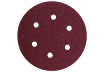 Paper sanding discs Velcro &oslash;150mm K 60 10pcs with holes thumbnail