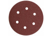 Paper sanding discs Velcro &oslash;150mm K 120 10pcs with holes thumbnail