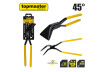 Offset sheet metal bending pliers 45&deg; ТМР thumbnail