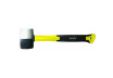 Rubber mallet fibreglass handle white/black 450g TMP thumbnail