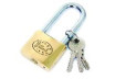 Brass pad lock long shackle 38mm TS thumbnail