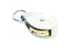 Single wheel swivel pulley 1_1/2"/35mm TS thumbnail