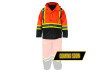 Waterproof jacket high-vis orange XL RD thumbnail