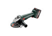 Baterie polizor unghiular. 125mm METABO L 18 L 9-125 2X4.0AH thumbnail