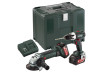 Set combinat K-kt METABO 2.4.1 18 V BS LT + W 125 2x4.0AH thumbnail