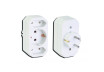 Group socket triple 1 schuko/2 euro MK thumbnail