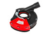 Предпазител за прахоулавяне за ъглошлайф 125mm с адаптери thumbnail