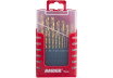 Drill Bits 19pcs. &oslash;1-10mm HSS+TIN Set thumbnail