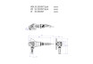 Polizor unghiular 230mm 2600W METABO WEA 26-230 MVT Rapid thumbnail