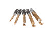 Set 5 burghie tip freza combinata HSS TiN 1/4" HEX &Oslash;3-8mm thumbnail