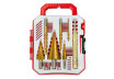 Step Drill Bits 3 Sawtooth Slotted Drill &Oslash;3 6 8mm Set 7pcs. thumbnail