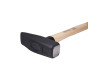 Hammer with wooden handle 300g strengthened TMP thumbnail