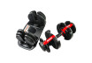 Adjustable Dumbbels 12 kg 1pcs. GYM RAIDER thumbnail