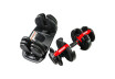 Adjustable Dumbbels 12 kg 1pcs. GYM RAIDER thumbnail
