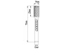 Tungsten Carbide Burr type AX &Oslash;14x25 &oslash;6mm RDP thumbnail