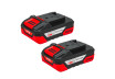 R20 Brushless Drill 2speed 10mm 50Nm 2x2Ah Case RDP-PBD20 thumbnail