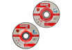 R20 Cordless Angle Grinder &Oslash;125mm 4Ah 2 discs Case RDP-YAG20 thumbnail