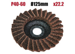 product-bbl-non-woven-flap-disc-125mm-coarse-yellow-thumb
