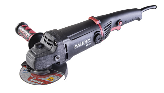 Angle grinder 125mm 1200W RDP-AG63 Black edition image