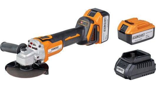 Polizor unghiular brushless &Oslash;125mm 18V 2x4Ah geanta BK-BAG73 image