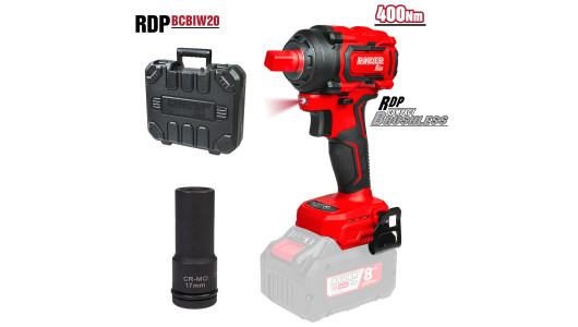 R20 Гайковерт безчетков 1/2" 400Nm куфар Solo RDP-BCBIW20 image