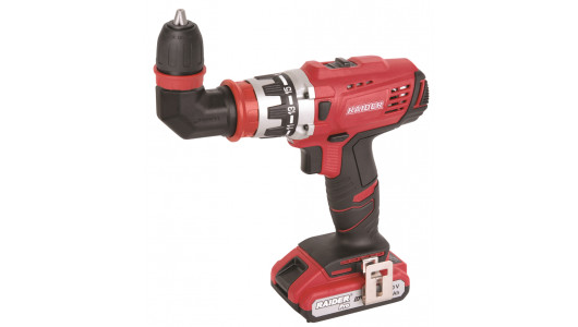 Бормашина акум. 20V 2-ск. 2x2Ah 58Nm RAIDER PRO RDP-CDL21 image