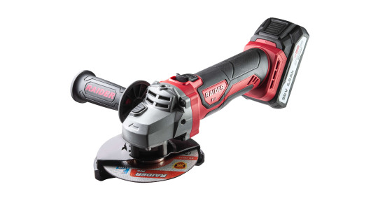 R20 Cordless Angle Grinder Ø125mm 2Ah RDP-SPAG20 Set image