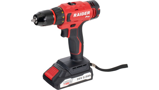 R20 Cordless Drill 2speed 10mm 50Nm 2Ah Case RDP-PCDI20 image