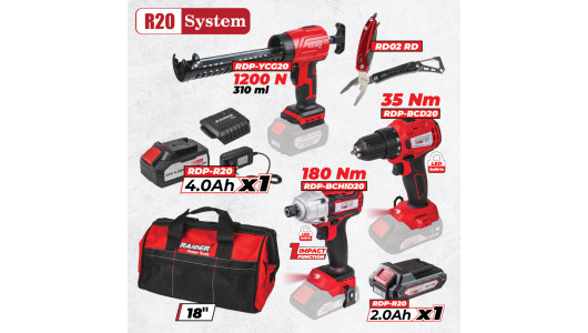 R20 Set 3 Masini 2Ah 4Ah + 2 RDP-BXS10 image