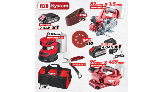 R20 Set 3 Masini 2Ah 4Ah + 4 RDP-BXS11 image