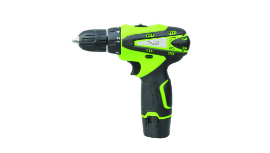 Бормашина акум. Li-ion 12V 2-ск. 1.5Ah 22Nm GREEN TOOLS GT-CDL19 image