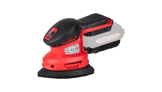 R20 Cordless Multi-Sander 150x150x100mm Solo RDP-YMSA20 image